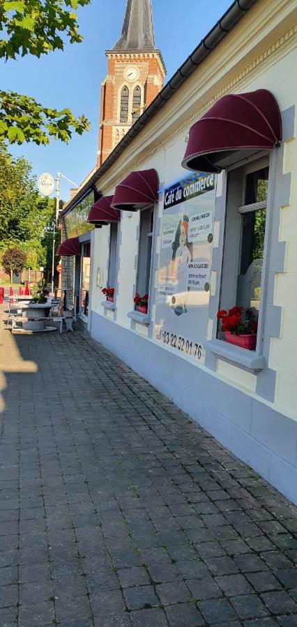 Hotel Restaurant Du Commerce Poulainville Екстериор снимка